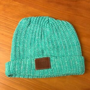 Love Your Melon Turquoise Knit Hat